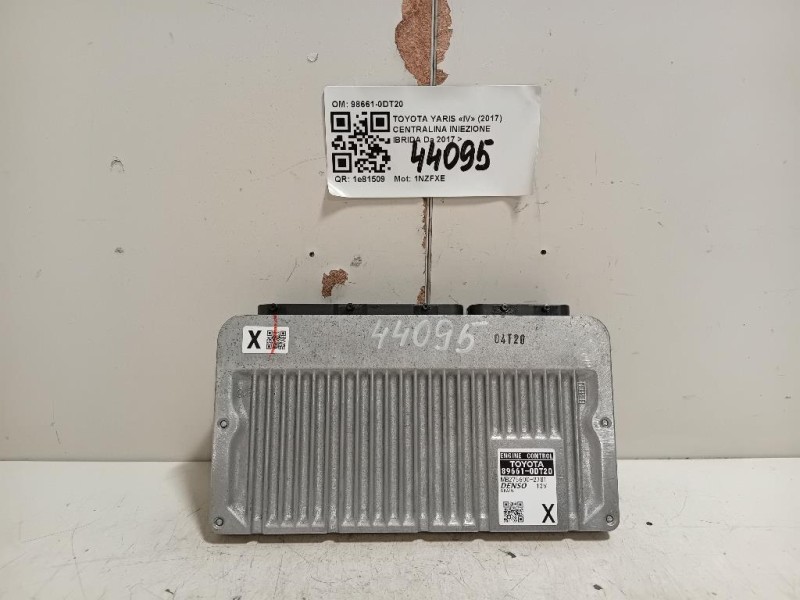Centralina Iniezione Ibrida 98661-0DT20 Toyota Yaris IV 2017