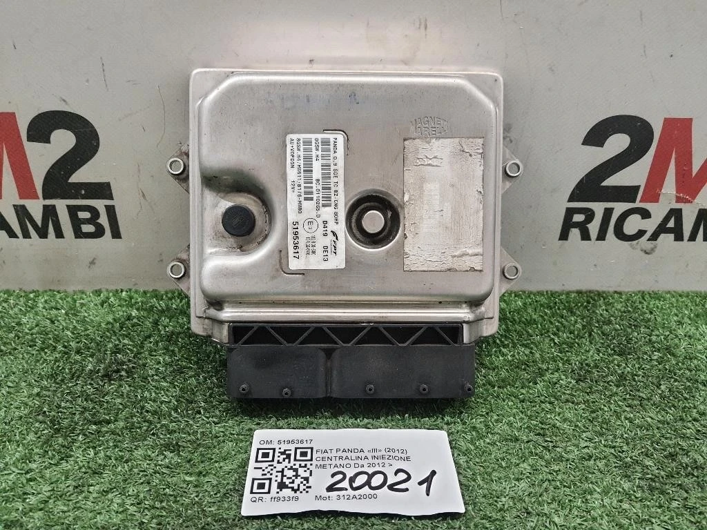 Centralina Iniezione Metano 51953617 Fiat Panda III 2012
