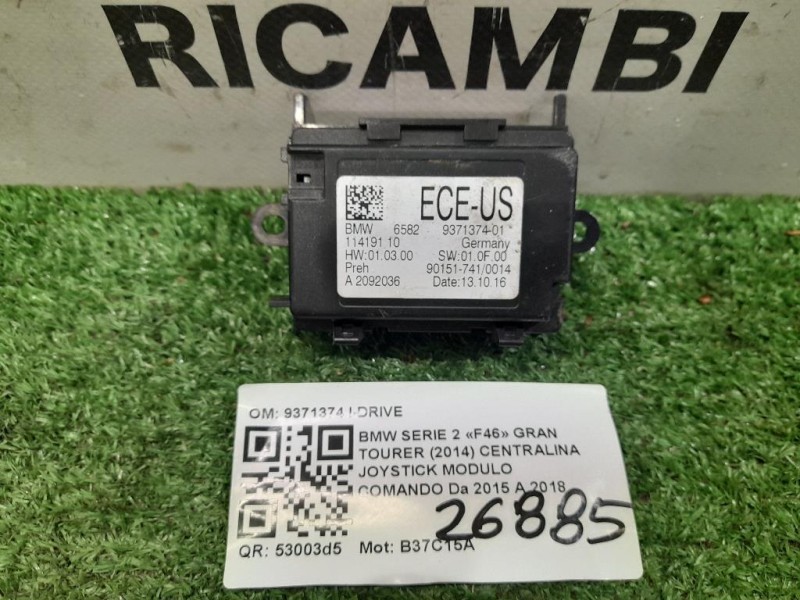 Griglia Condotto ARIA Cruscotto ANT DX AB39-21044KY2 DX+SX Ford Ranger IV 2012