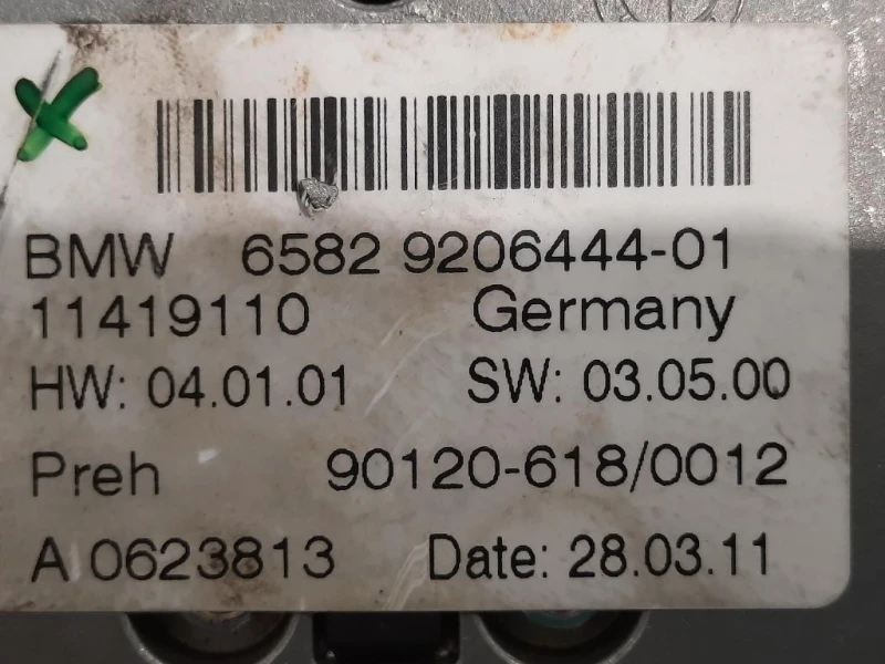 Centralina Joystick Modulo Comando 6582 9206444-01 Bmw Serie 5 F10 Berlina 2010