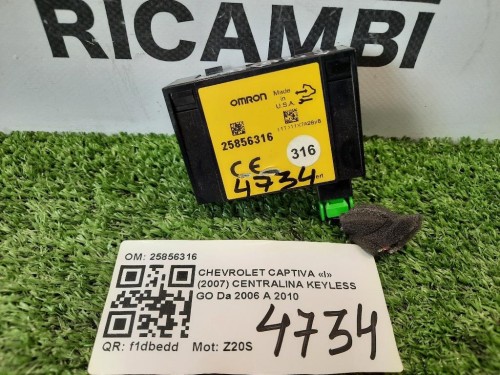 Centralina Keyless GO