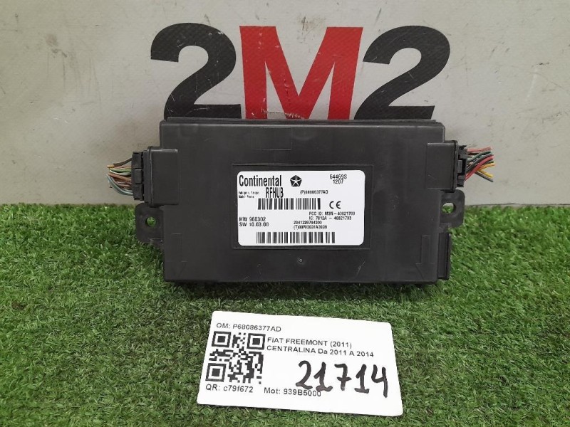 Centralina Keyless GO P68086377AD Fiat Freemont 2011
