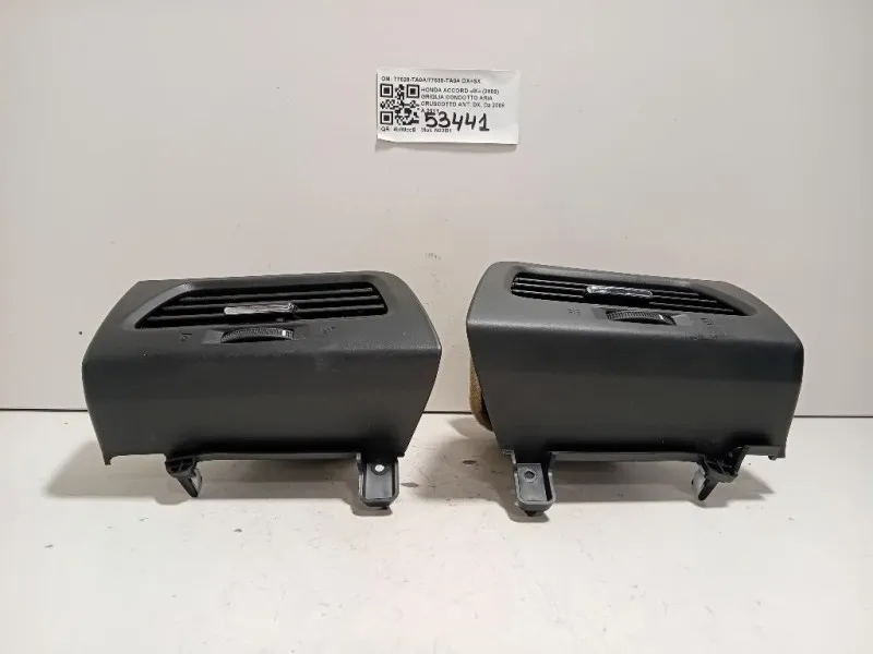 Griglia Condotto ARIA Cruscotto ANT DX 77620-TA0A77630-TA0A DX+SX Honda Accord IX 2009