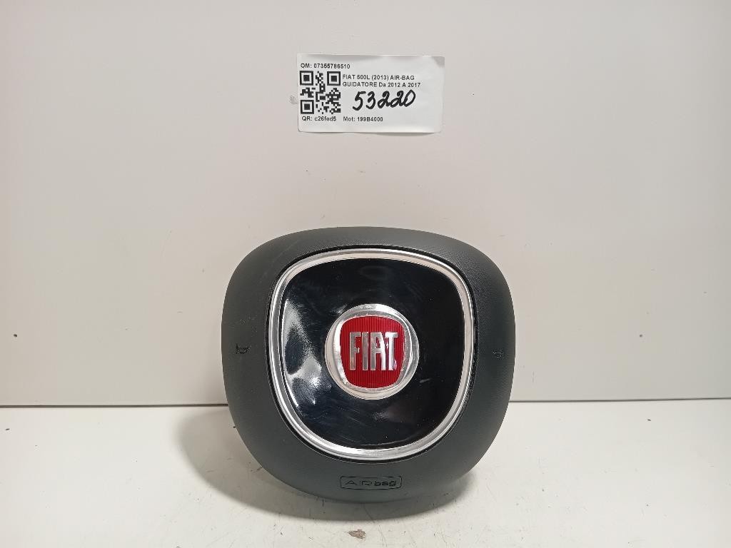 Air-bag Guidatore 07355786510 Fiat 500L 2013