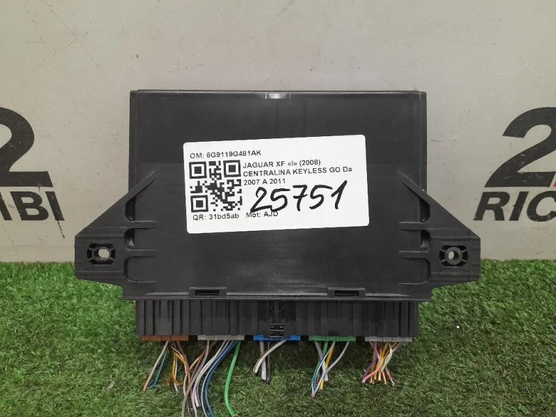 Centralina Keyless GO 6G9119G481AK Jaguar XF I 2008