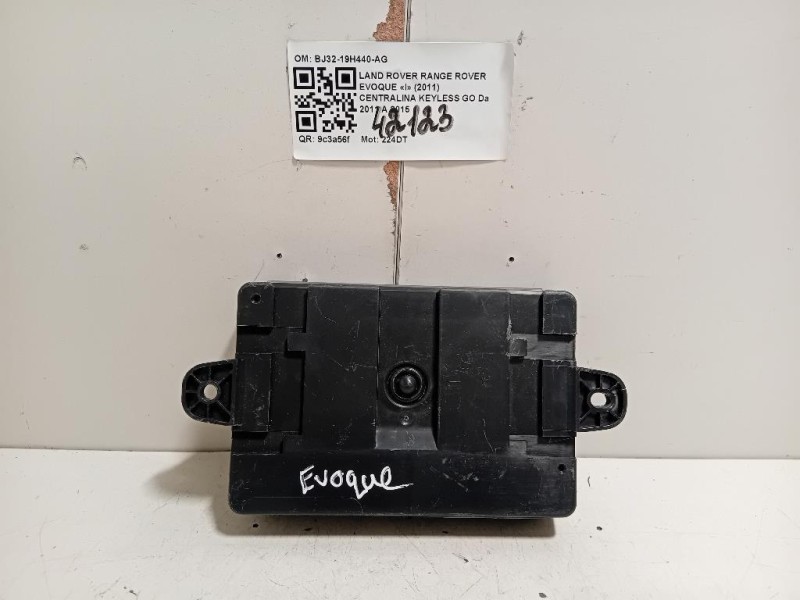 Centralina Keyless GO BJ32-19H440-AG Land Rover Range Rover Evoque I 2011