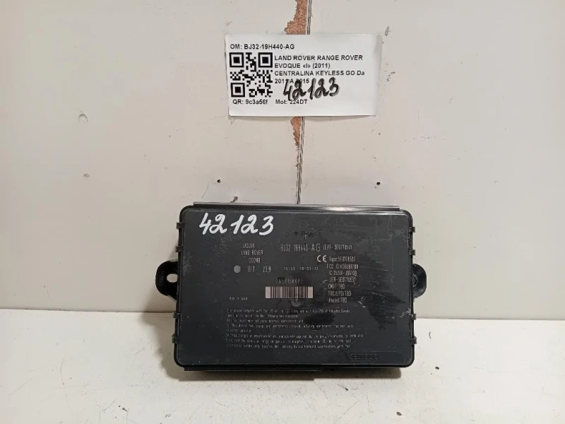 Centralina Keyless GO BJ32-19H440-AG Land Rover Range Rover Evoque I 2011