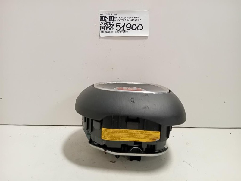 Air-bag Guidatore 07356121160 Fiat 500L 2013