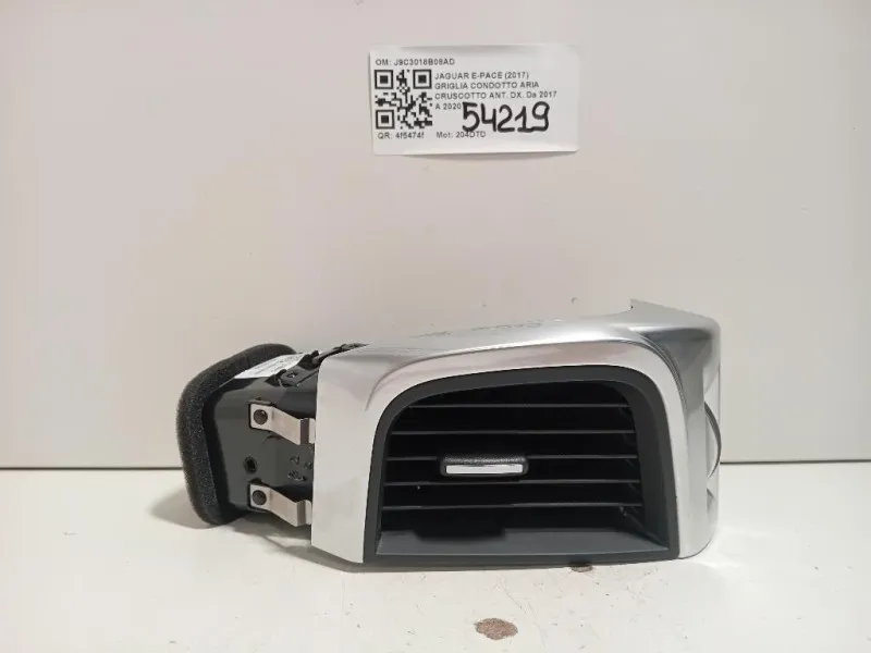 Griglia Condotto ARIA Cruscotto ANT DX J9C3018B08AD Jaguar E-pace 2017