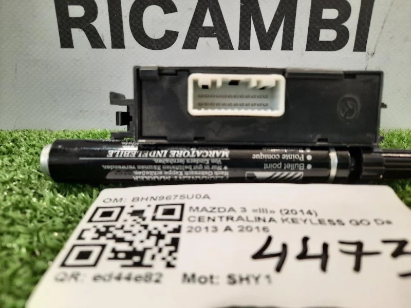 Centralina Keyless GO BHN9675U0A Mazda 3 III 2014