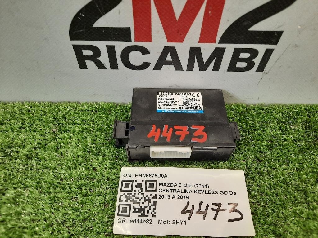 Centralina Keyless GO BHN9675U0A Mazda 3 III 2014