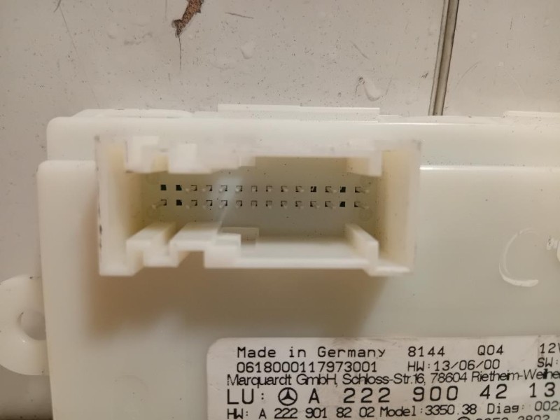 Centralina Keyless GO A2229004213 Mercedes Classe C W205 2014