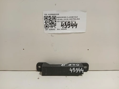 Centralina Keyless GO A2059053005 Mercedes Classe GLE W166 2015