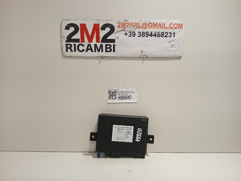 Centralina Keyless GO A2218707292 Mercedes Classe S W221 2006