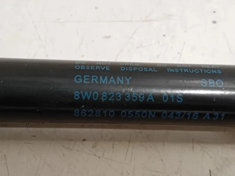 Ammortizzatore Cofano ANT DX 8W0 823 359 A SX+DX Audi A4 8W5 Avant 2015