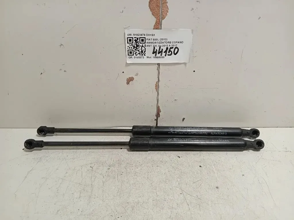 Ammortizzatore Cofano ANT DX 51923979 DX+SX Fiat 500L 2013