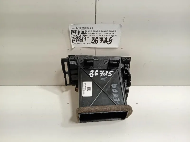 Griglia Condotto ARIA Cruscotto ANT DX BJ32-018B08-GB Land Rover Range Rover Evoque I 2011
