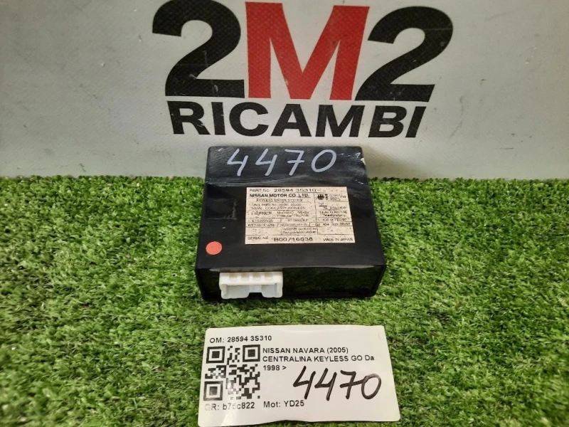 Centralina Keyless GO 28594 3S310 Nissan Navara 2005