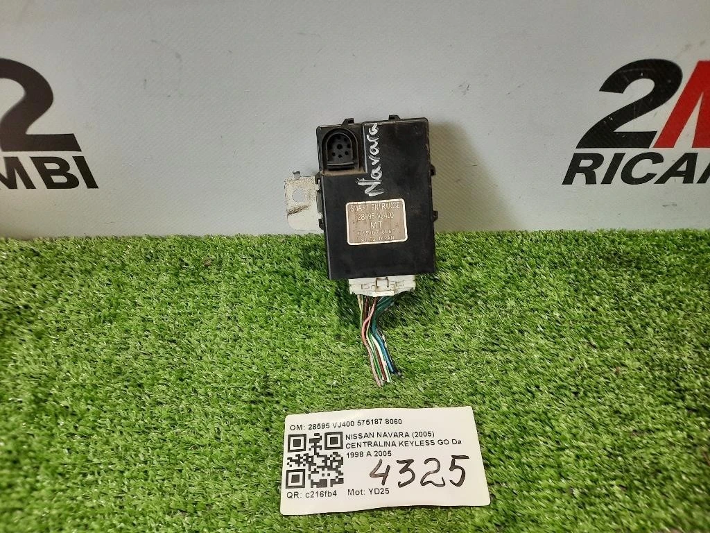 Centralina Keyless GO 28595VJ400 5751878060 Nissan Navara 2005