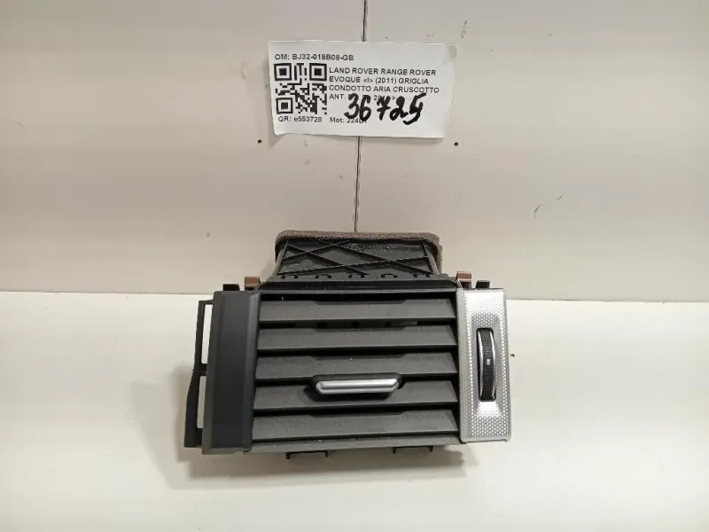 Griglia Condotto ARIA Cruscotto ANT DX BJ32-018B08-GB Land Rover Range Rover Evoque I 2011