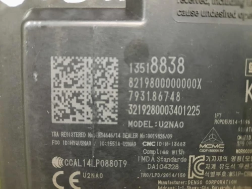 Griglia Condotto ARIA Cruscotto ANT DX BJ32018B09AB Land Rover Range Rover Evoque I 2011