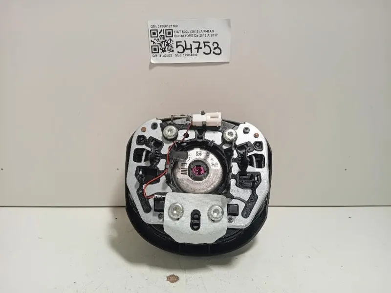Air-bag Guidatore 07356121160 Fiat 500L 2013