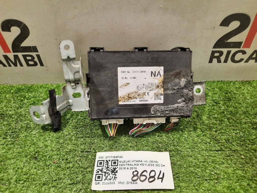 Centralina Keyless GO 3717154PA0 Suzuki Vitara II 2015