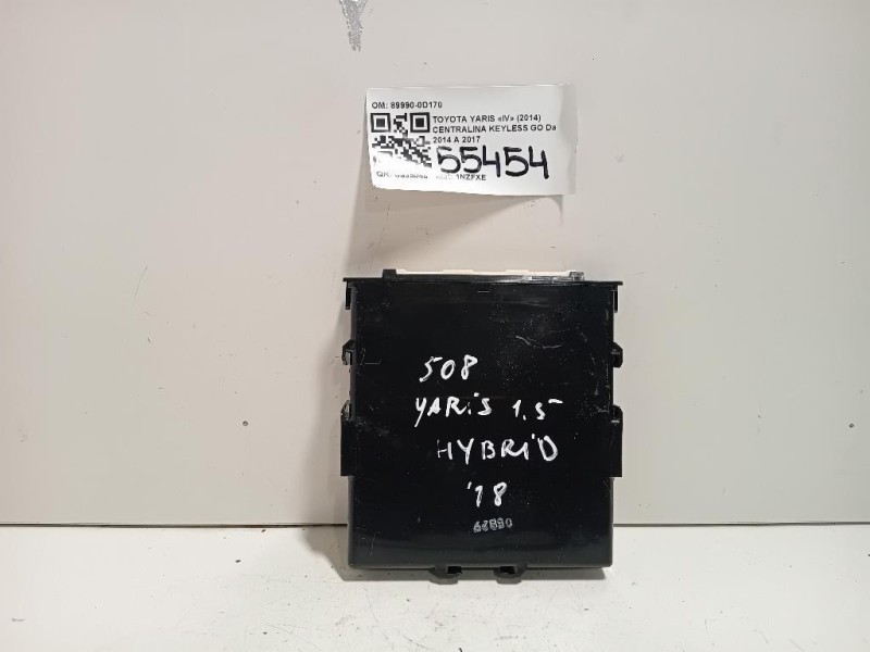Centralina Keyless GO 89990-0D170 Toyota Yaris IV 2014