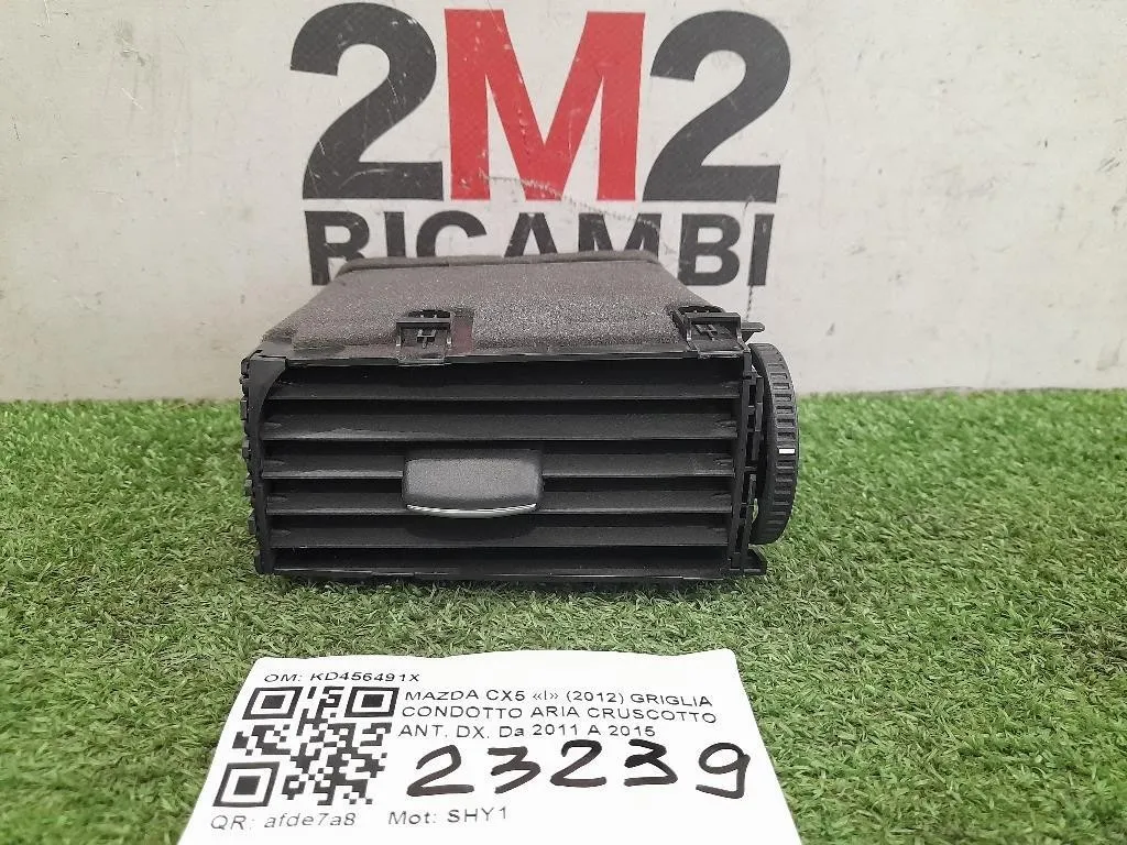 Griglia Condotto ARIA Cruscotto ANT DX KD456491X Mazda CX5 I 2012