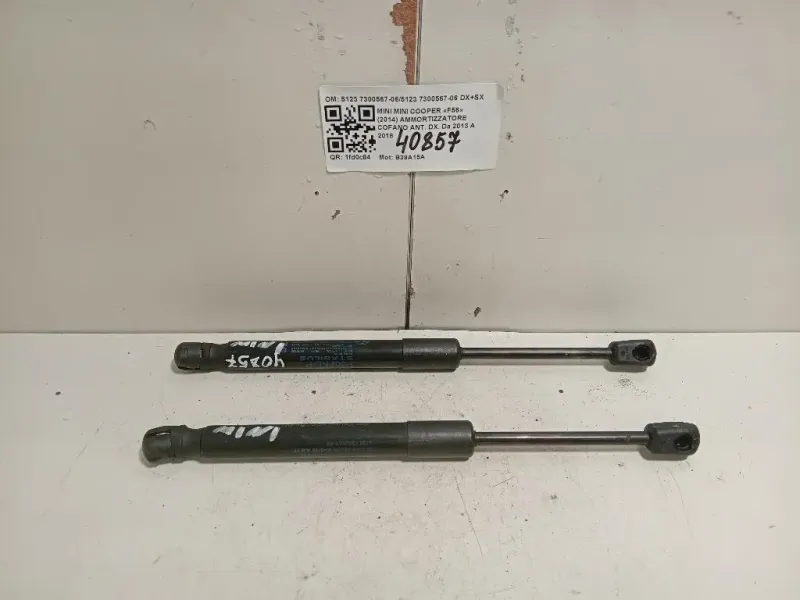 Ammortizzatore Cofano ANT DX 5123 7300567-065123 7300567-06 DX+SX Mini MINI Cooper F56 2014