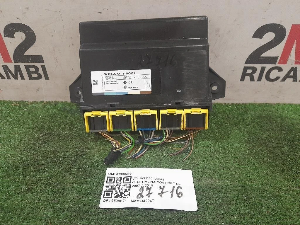 Centralina Keyless GO 31300489 Volvo V50 2004