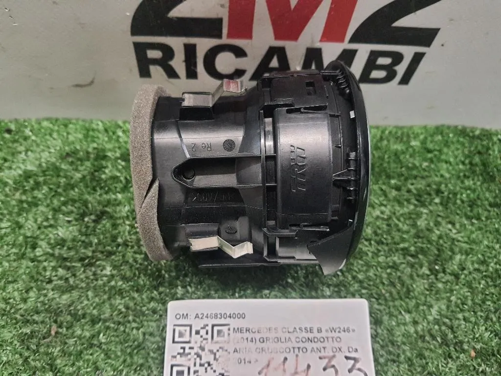 Griglia Condotto ARIA Cruscotto ANT DX A2468304000 Mercedes Classe B W246 2014