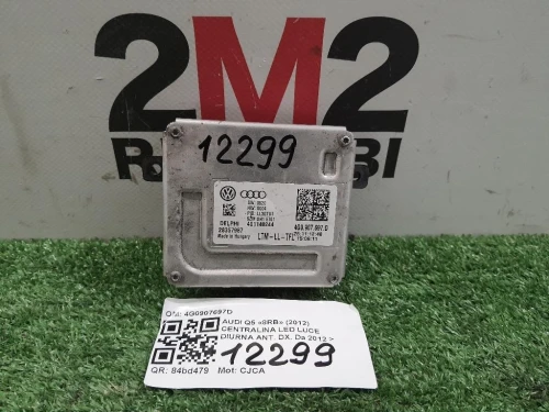 Centralina LED LUCE Diurna ANT DX 4G0907697D Audi Q5 8RB 2012