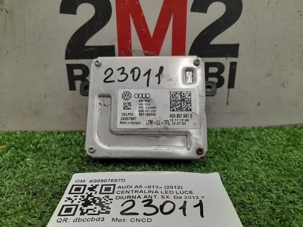 Centralina LED LUCE Diurna ANT SX 4G0907697D SX Audi A5 8T3 2012