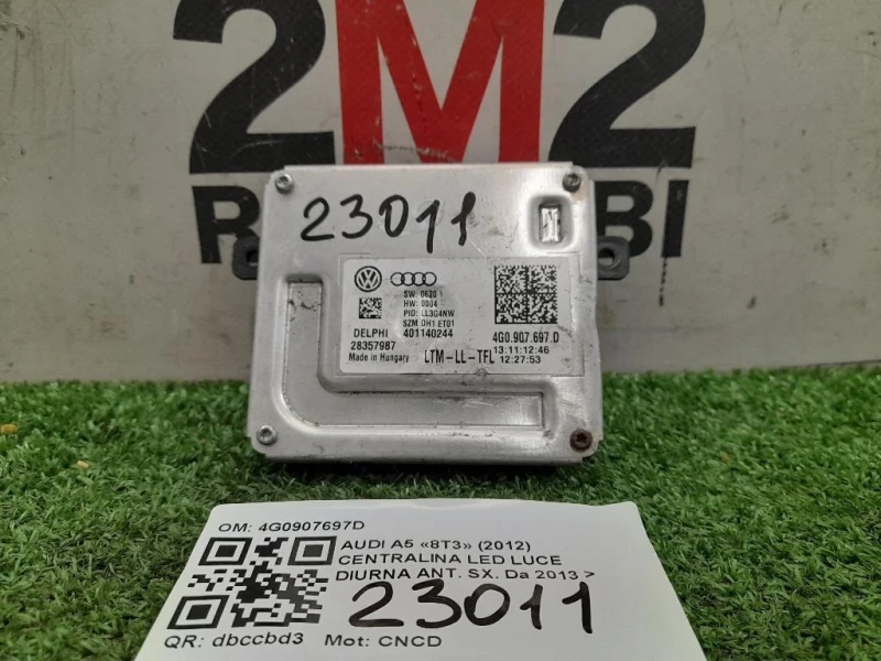 Centralina LED LUCE Diurna ANT SX 4G0907697D SX Audi A5 8T3 2012