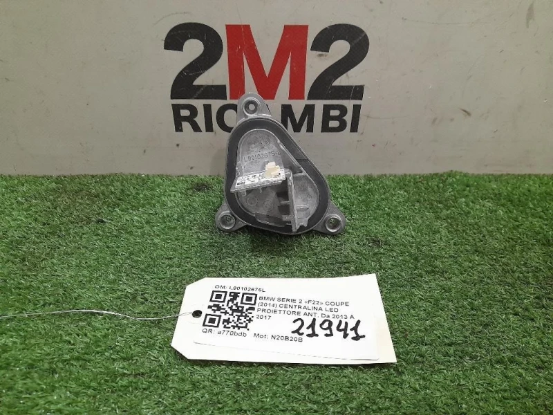 Centralina LED Proiettore ANT L90102675L SX Bmw Serie 2 F22 Coupe 2014