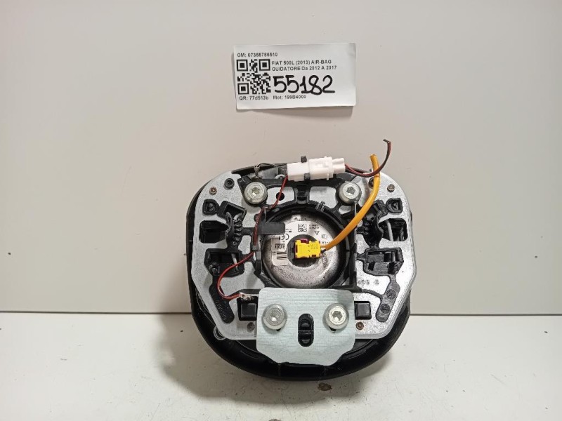 Air-bag Guidatore 07355786510 Fiat 500L 2013