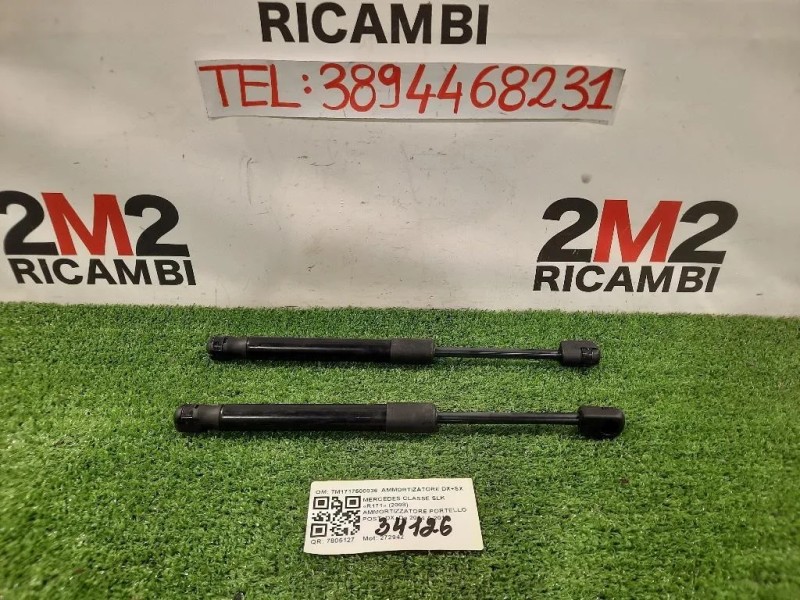 Ammortizzatore Portello POST DX TM1717500036 AMMORTIZATORE DX+SX Mercedes Classe SLK R171 2008