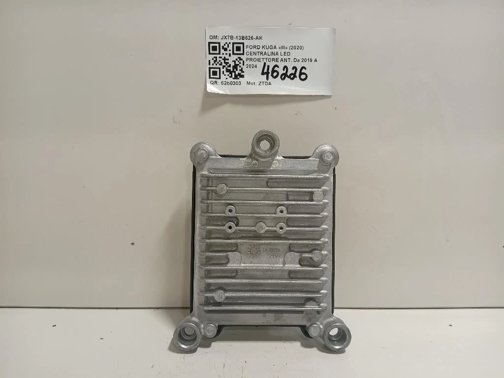 Centralina LED Proiettore ANT JX7B-13B626-AK Ford KUGA III 2020
