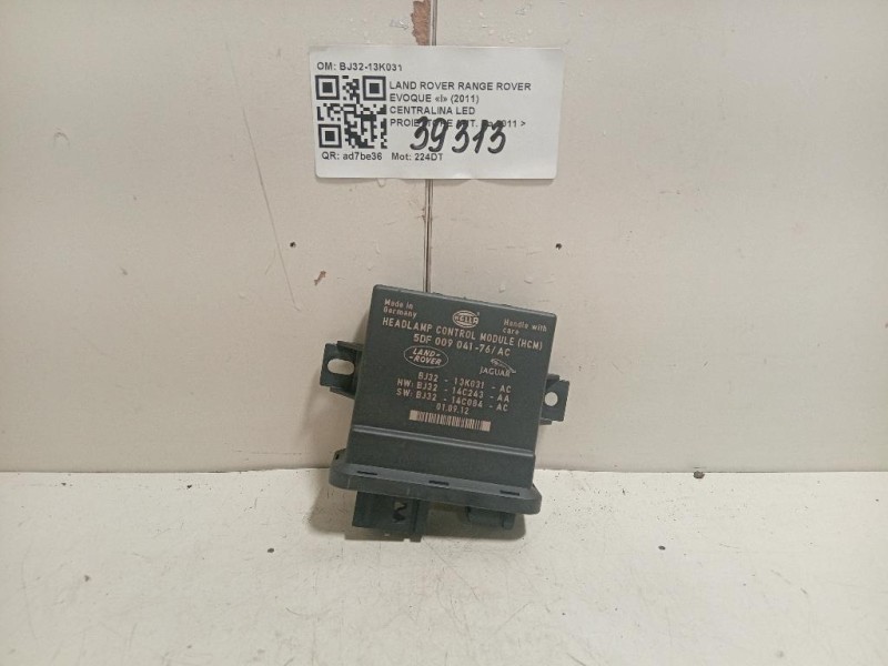 Centralina LED Proiettore ANT BJ32-13K031 Land Rover Range Rover Evoque I 2011