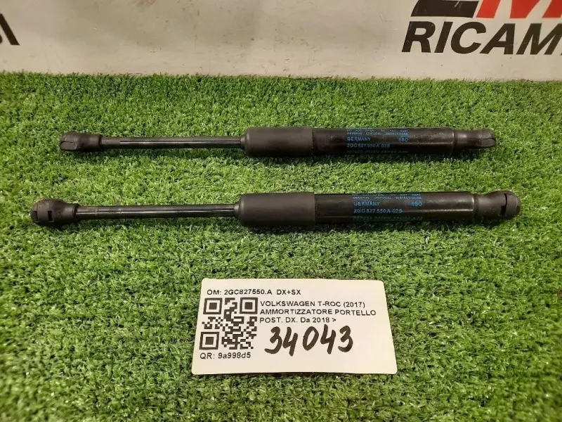 Ammortizzatore Portello POST DX 2GC827550A DX+SX Volkswagen T-roc 2017