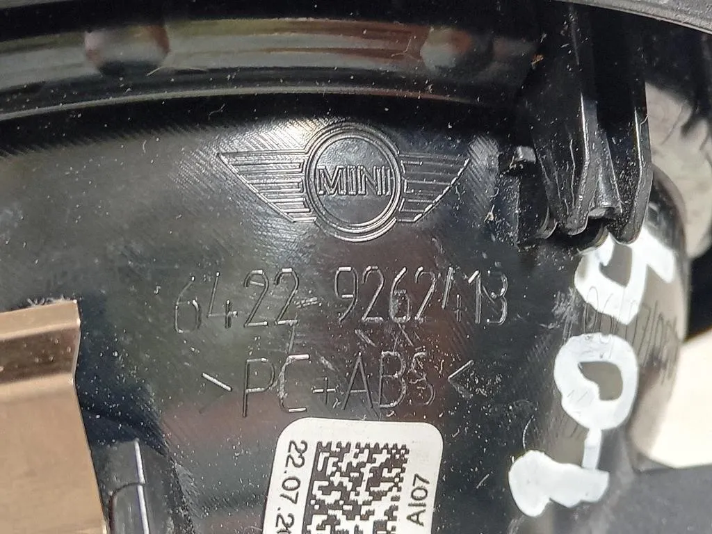 Griglia Condotto ARIA Cruscotto ANT DX 6422 9262413 Mini MINI Cooper F56 2014