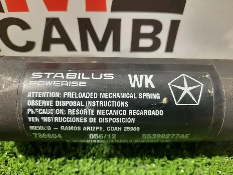 Ammortizzatore Portello POST SX 55399277AESTRUT PORTELLONE POSTERIORE ELETTRICO SX Jeep Grand Cherokee IV 2011