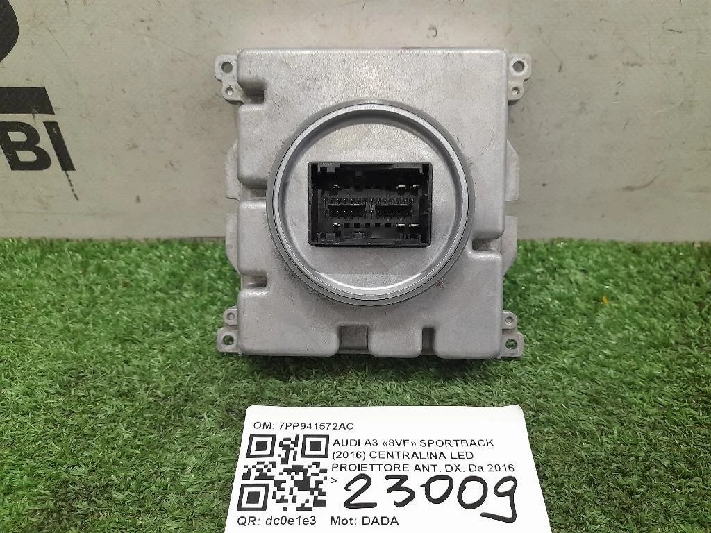 Centralina LED Proiettore ANT DX 7PP941572AC Audi A3 8VF Sportback 2016