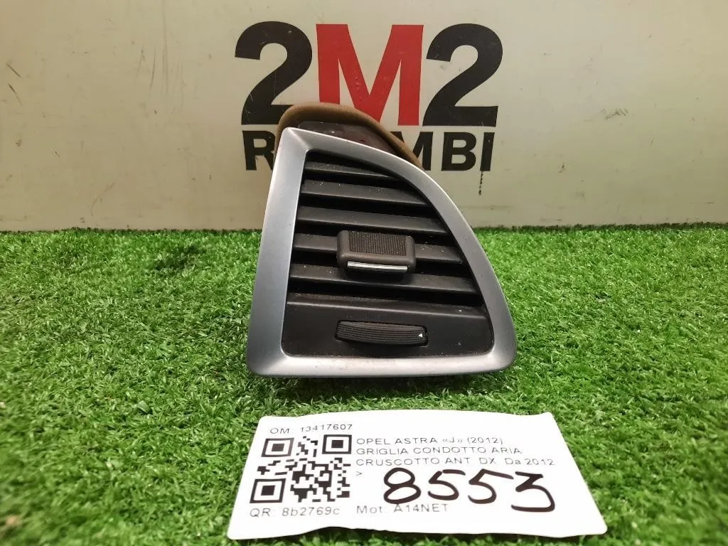 Griglia Condotto ARIA Cruscotto ANT DX 13417607 Opel Astra J 2012