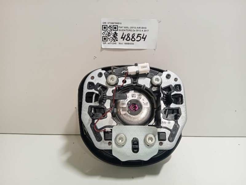 Air-bag Guidatore 07355786510 Fiat 500L 2013