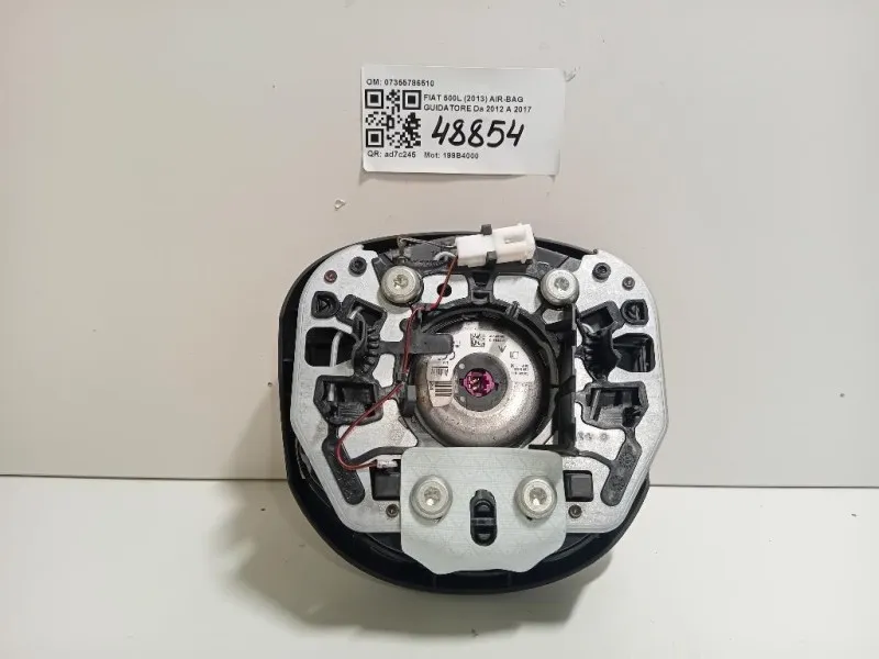 Air-bag Guidatore 07355786510 Fiat 500L 2013