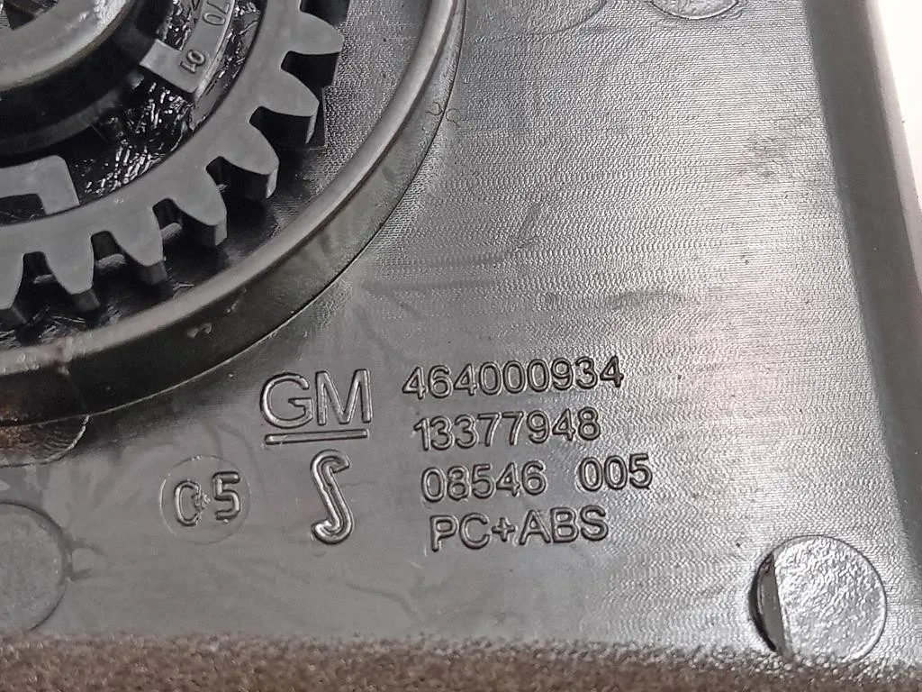 Griglia Condotto ARIA Cruscotto ANT DX 13377948 Opel Corsa E 2014