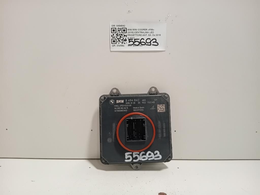 Centralina LED Proiettore ANT SX 8494842 Mini MINI Cooper F56 2018