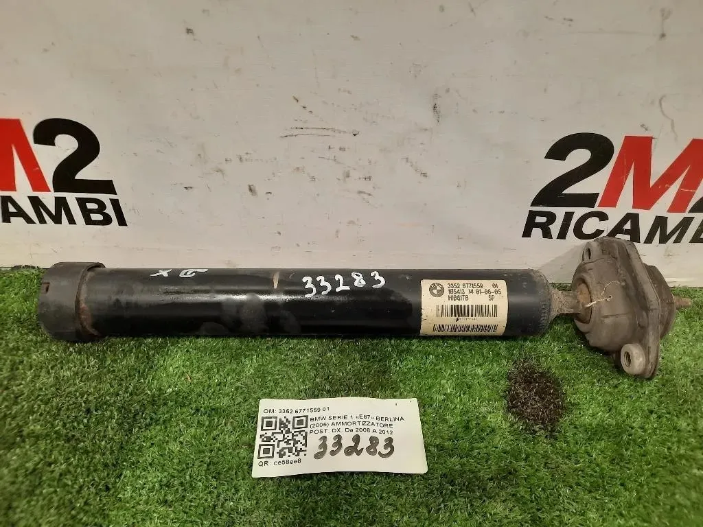 Ammortizzatore POST DX 3352 6771559 01 Bmw Serie 1 E87 Berlina 2005